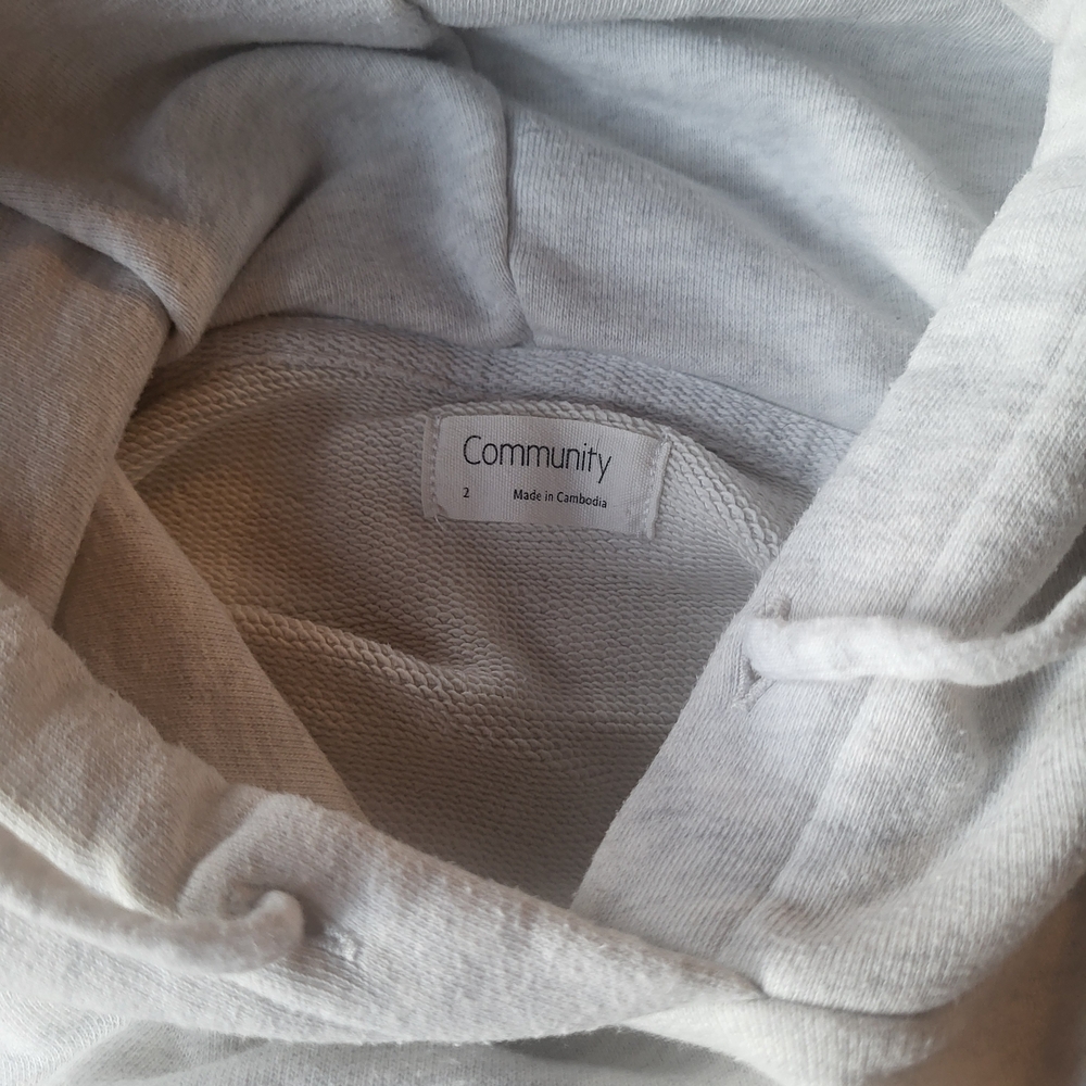 Community Gray Hoodie